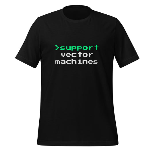Image of the support vector machines T Shirt unise